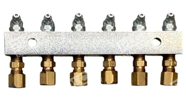Alemite Corp Fig Header 6 Position Block 6136 - Image 3