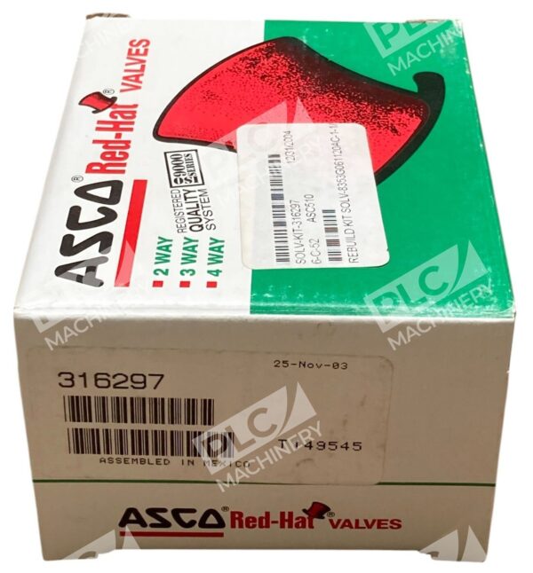 ASCO Red Hat Valve Rebuild Kit 316297