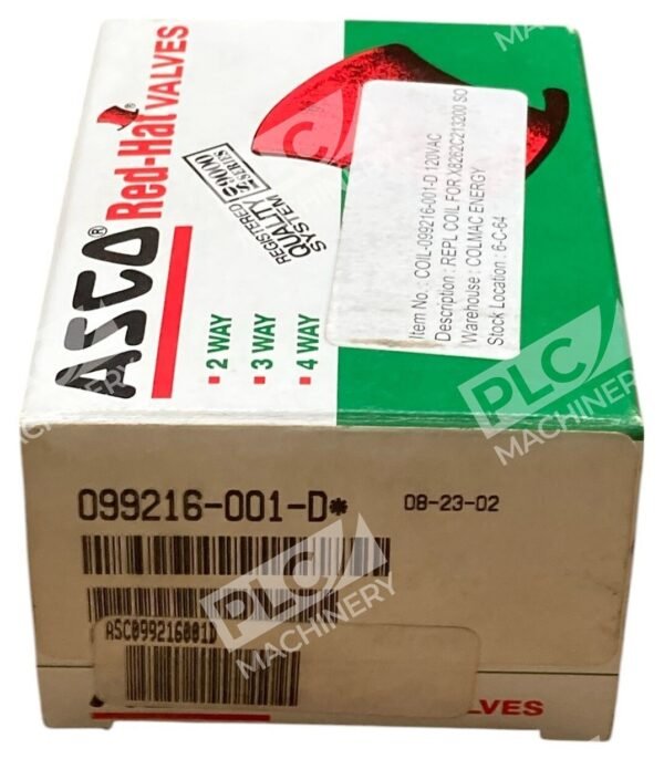 ASCO ASC099216001D Red Hat Coil 099216-001-D*