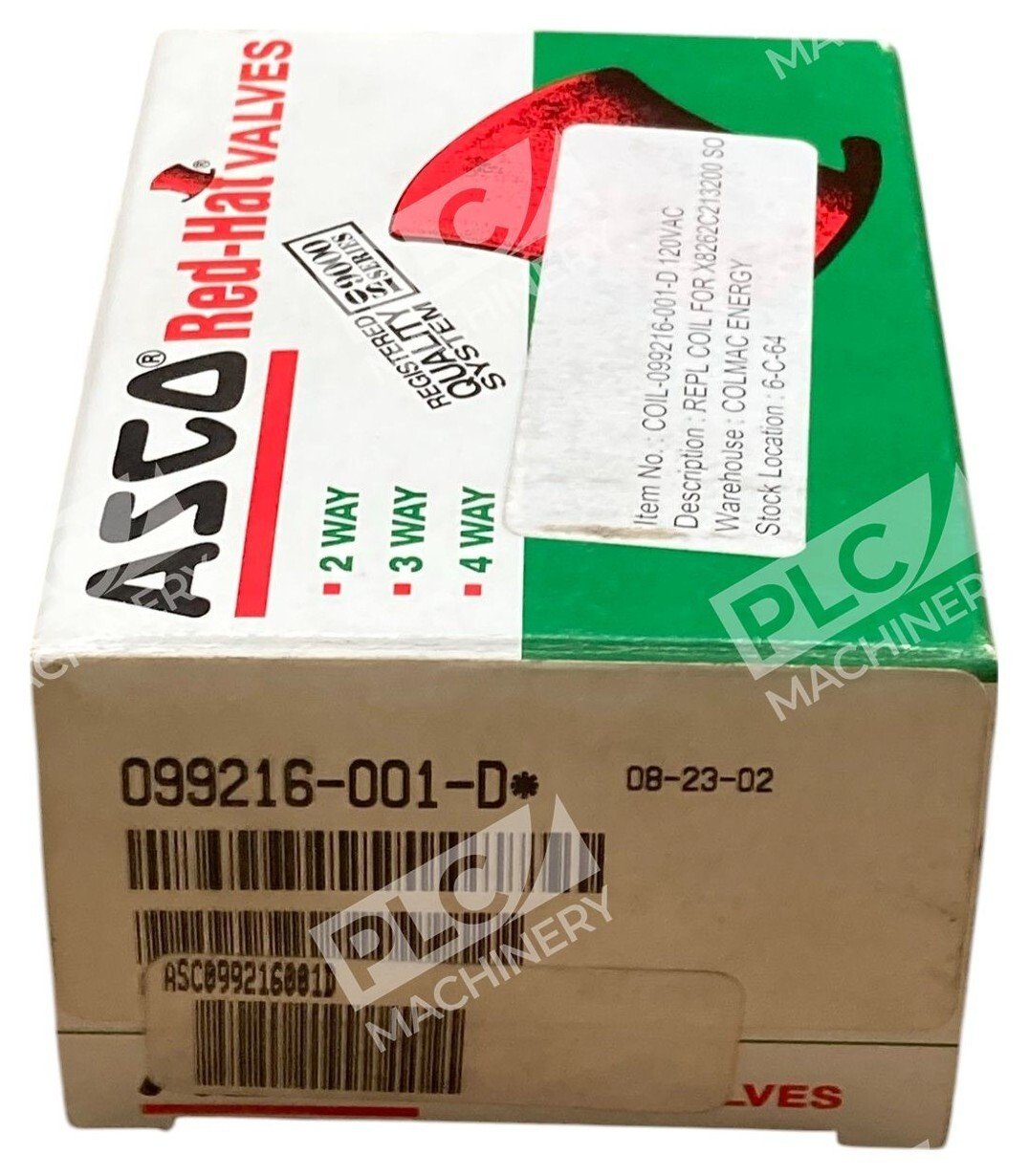 ASCO ASC099216001D Red Hat Coil 099216-001-D*