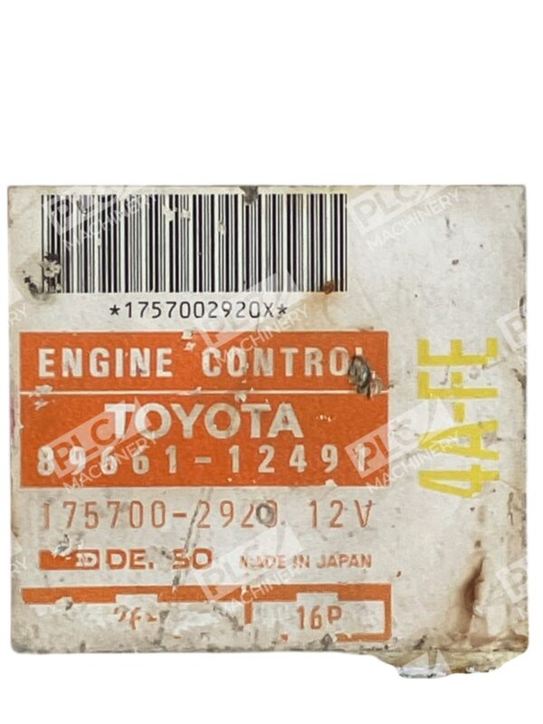 Toyota Engine Control 4A-FE 175700-2920 12V 89661-12491 - Image 3