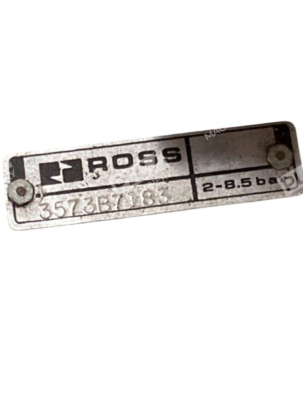 Ross Double Valve 3573B7183 - Image 2