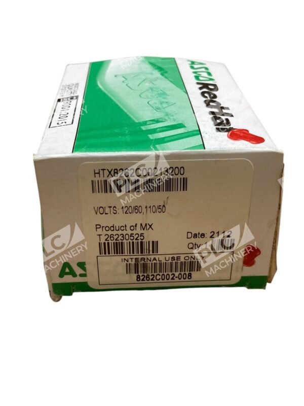 ASCO 120/60 110/50 T26230525 1/8" 150PSI 8.1W Solenoid Valve HTX8262C00213200 - Image 2