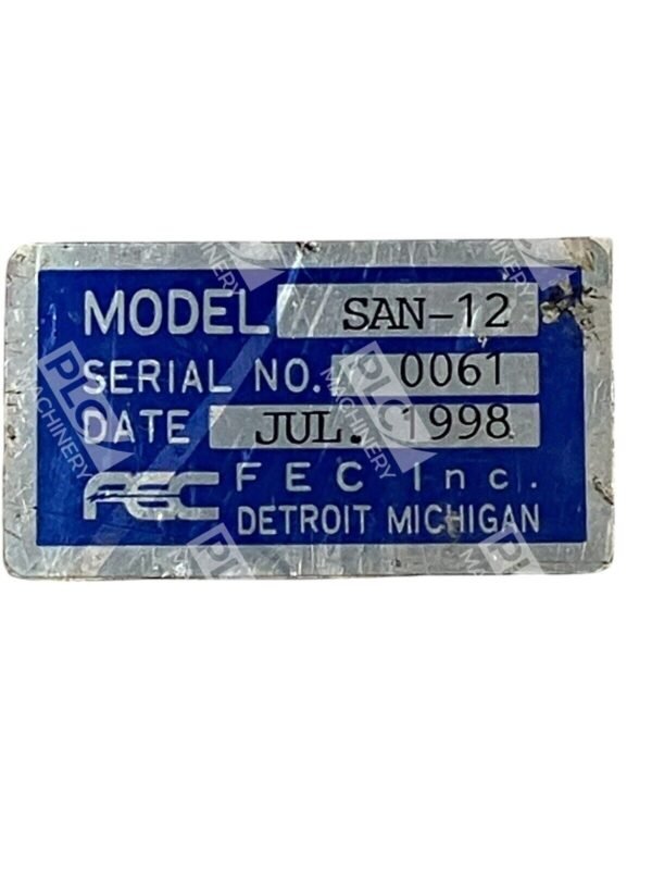 FEC AFC1500 Axis Controller SAN-12 - Image 3