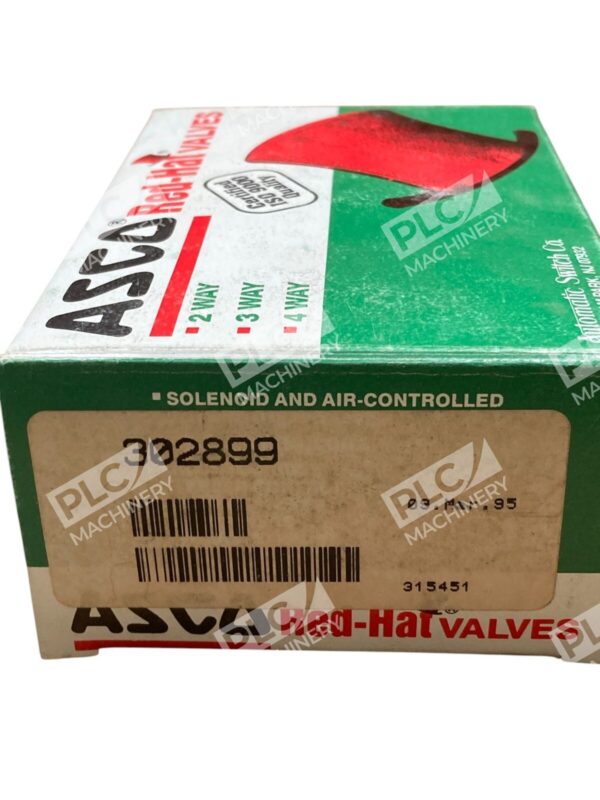 ASCO Red Hat Solenoid Valve 302899 - Image 2