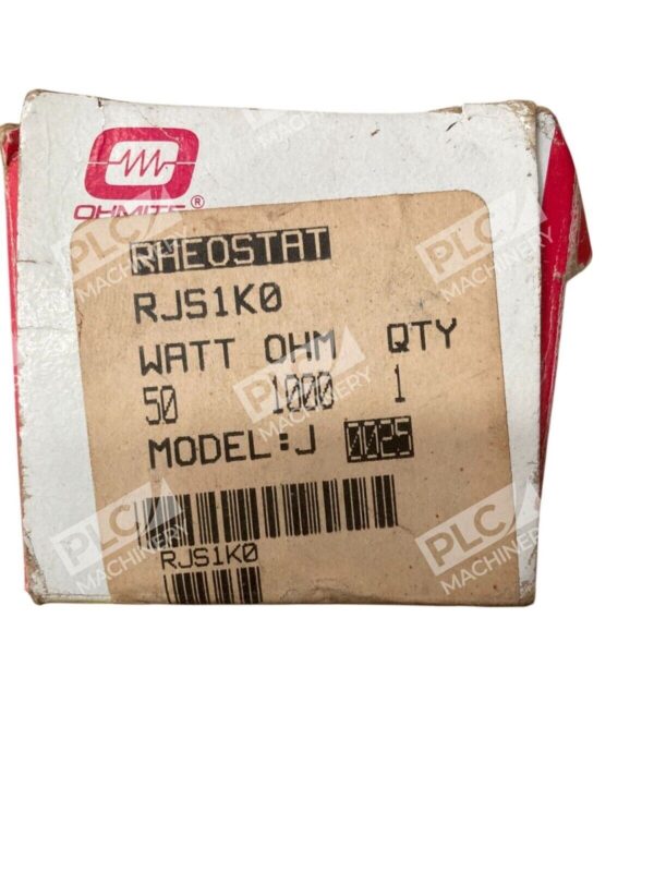 Ohmite D-96911 50W 1000Ohm Model J RE-19607 Rheostat Potentiometer RJS1K0 - Image 5