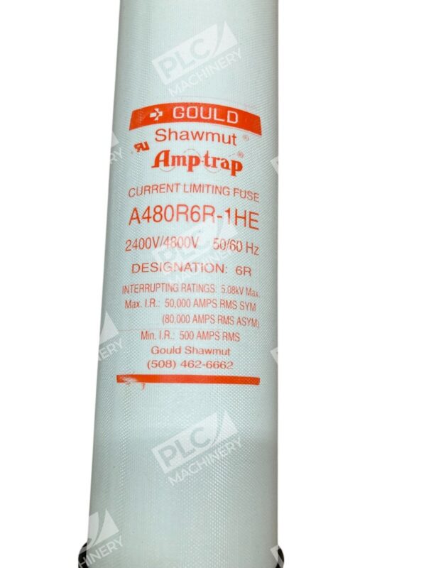 Gould Shawmut 6R 2400V/4800V 50/60Hz Amp-trap Fuse A480R6R-1HE - Image 4