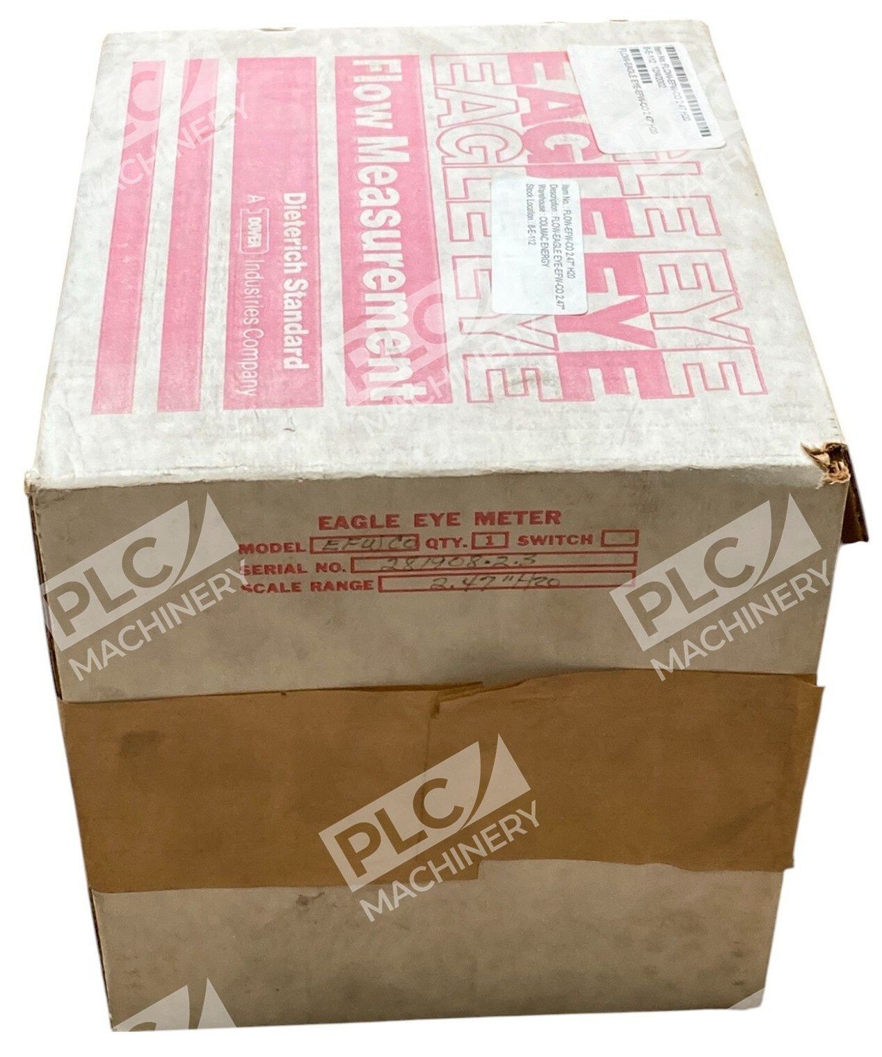 Eagle Eye 2.47"H2O 0-50S.C.F.H.x1000 DP/Flow Meter EFW-C0-5095