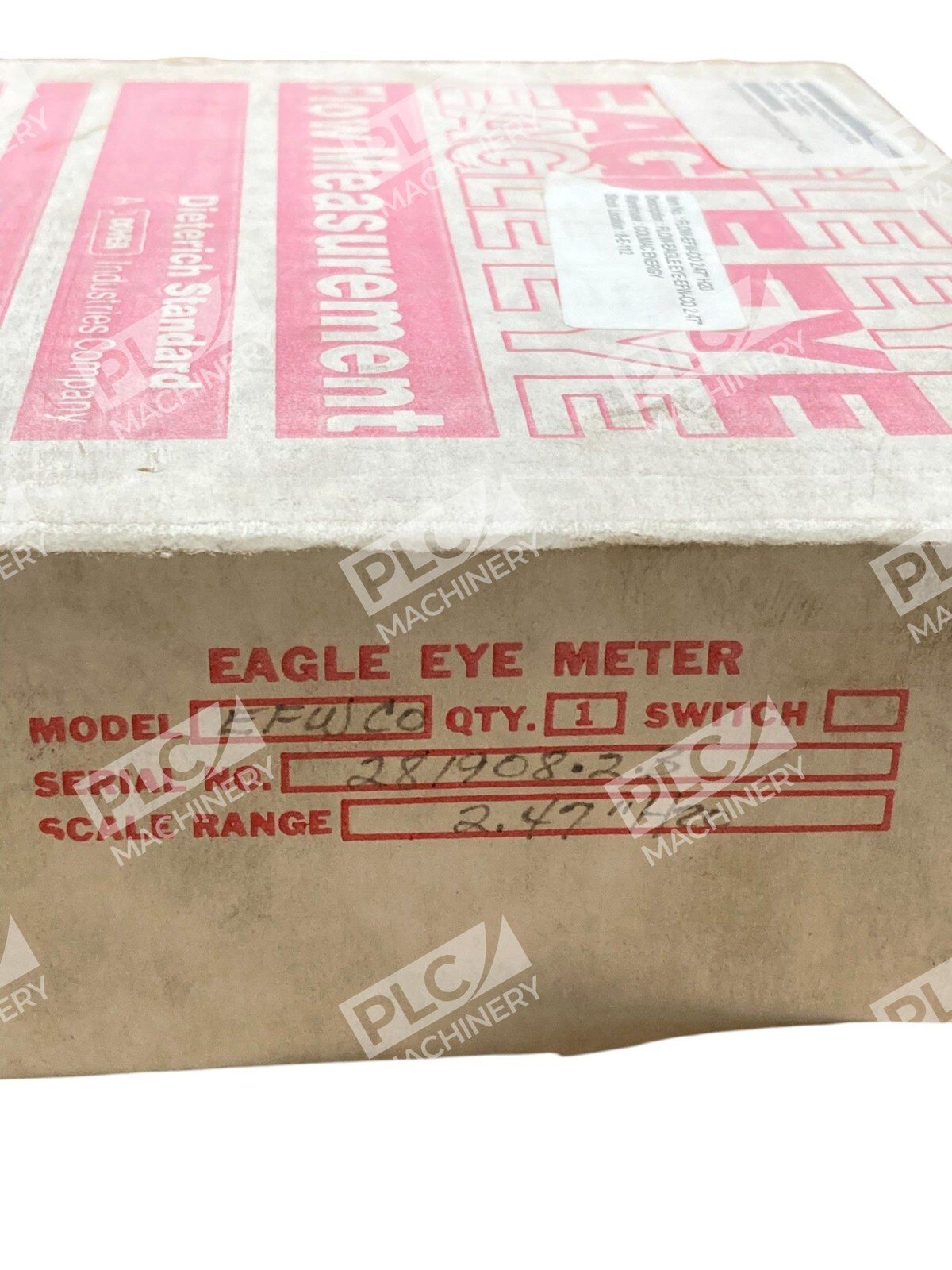 Eagle Eye 2.47"H2O 0-50S.C.F.H.x1000 DP/Flow Meter EFW-C0-5095 - Image 2