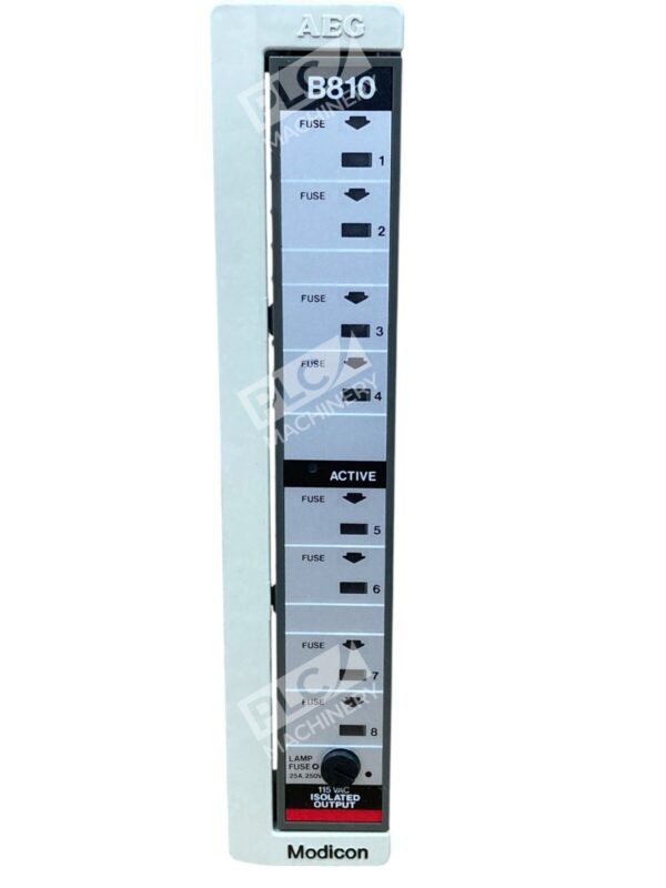Modicon AEG Schneider B810 115VAC Isolated Output Module AS-B810-008