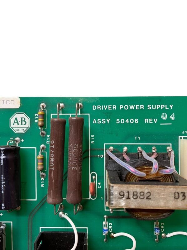Allen Bradley 50406 Rev 04 Driver Power Supply Board - Image 3