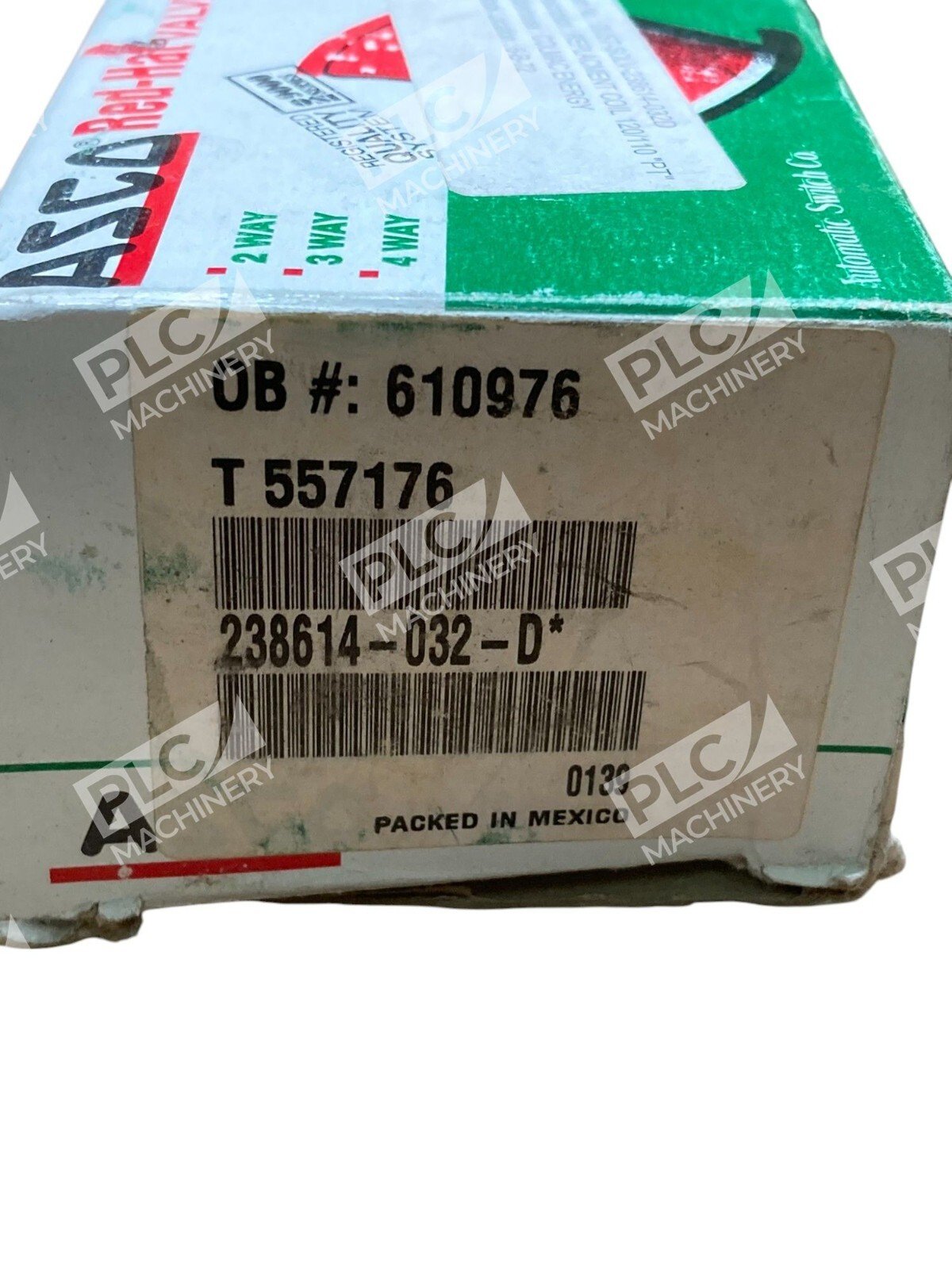 ASCO MP-C-089 238614-032D 120/60 110/50 FT Solenoid Coil 610976 - Image 2