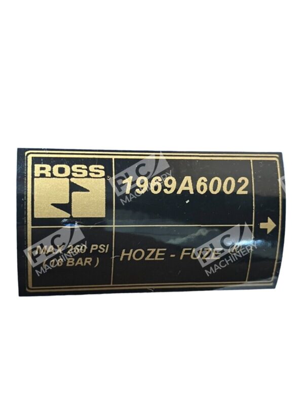 Ross 1969A6002 1" Int/Ext THD Hoze-Fuze - Image 3
