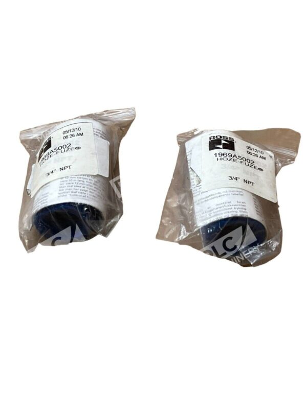 Ross 1969A5002 3/4" NPT Hoze-Fuze (lot of 2)