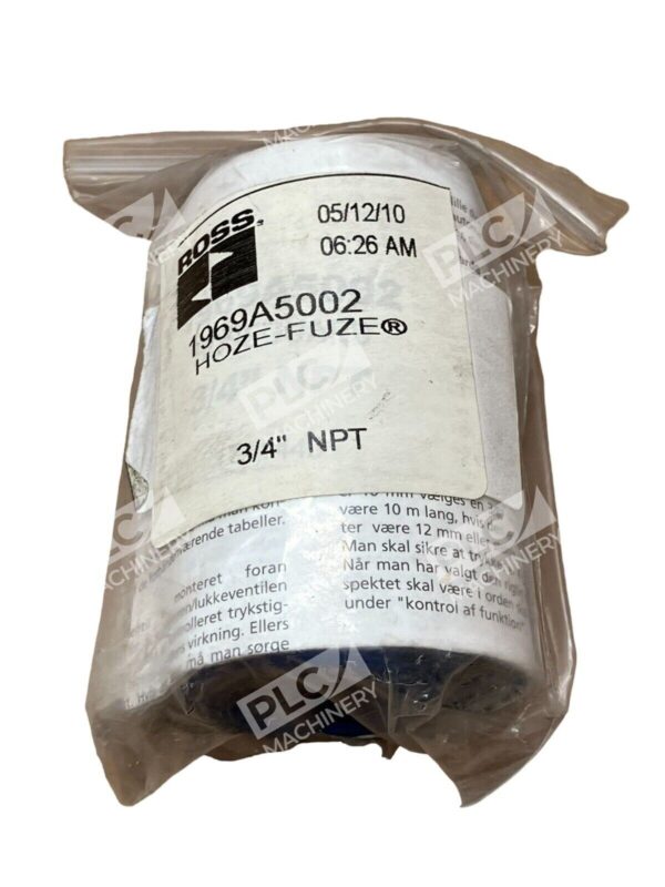 Ross 1969A5002 3/4" NPT Hoze-Fuze (lot of 2) - Image 3