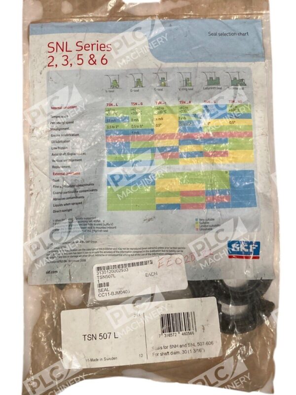 SKF SNL Series 2,3,5&6 Bearing Seal TSN507L
