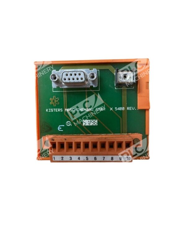 Kisters 9711-0586 X 000 005 400 Weidmüller RS F10 Interface Module GMBH X 5400