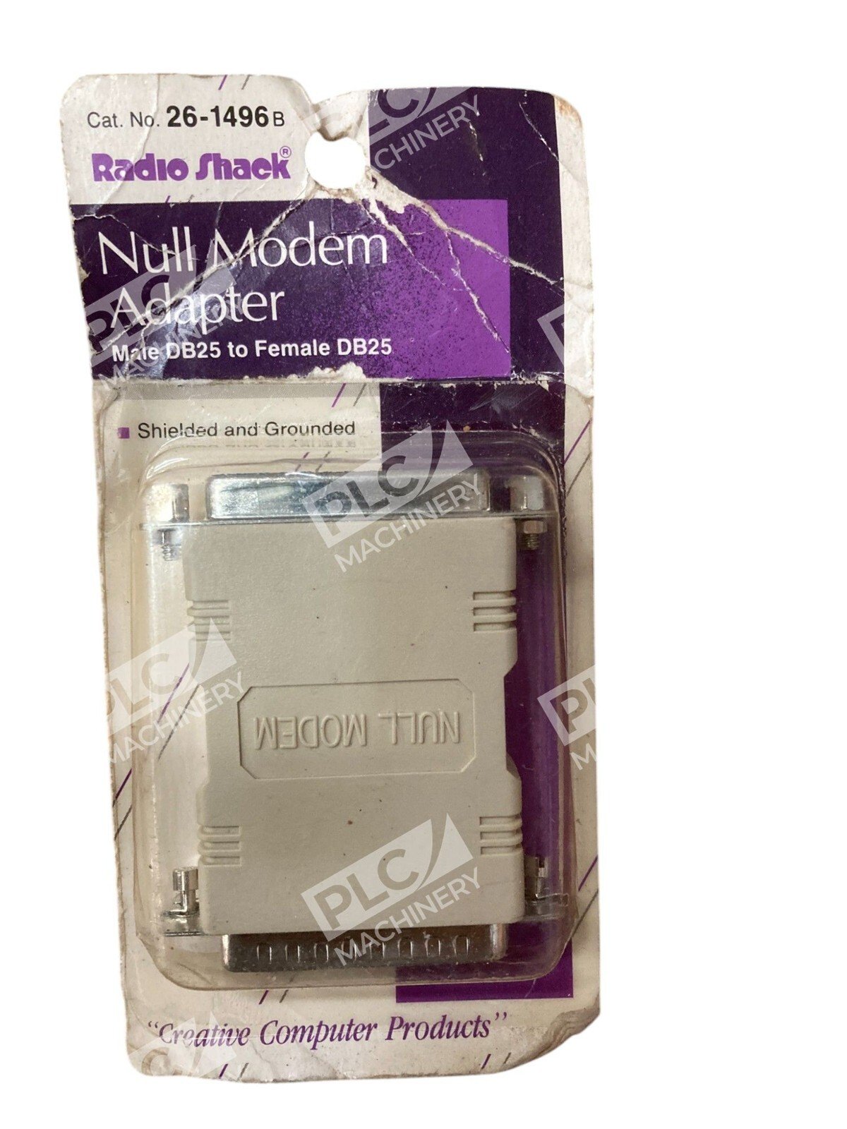 Radio Shack 26-1496 Male DB25 To Female DB25 Null Modem Adapter 26-1496 B