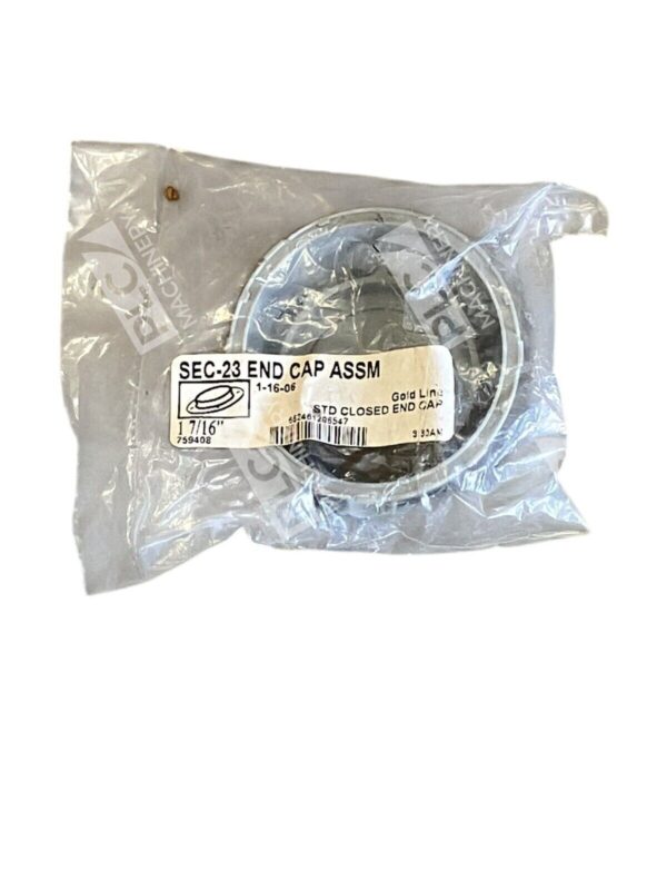 Gold Line 1-7/16" STD Closed End Cap SEC-23