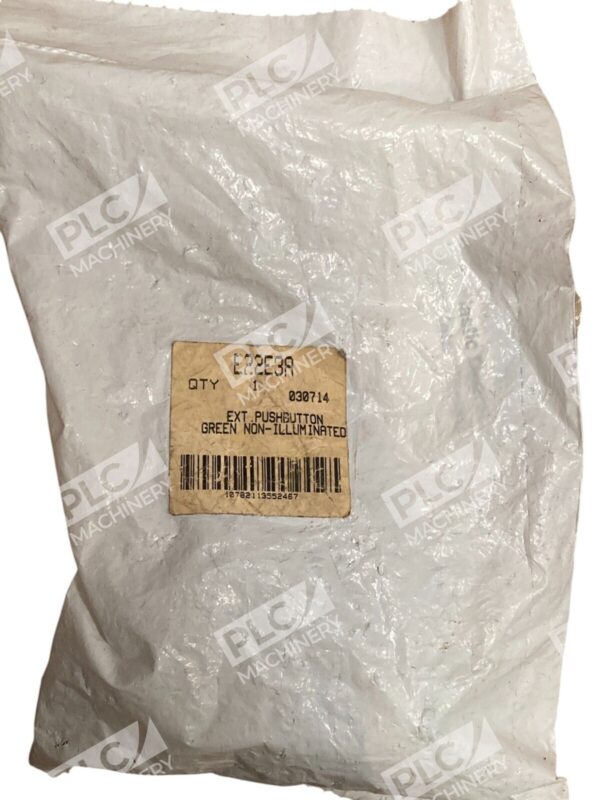 Eaton Cutler Hammer 030714 Green Non-Illuminated Ext. Pushbutton E22E3A