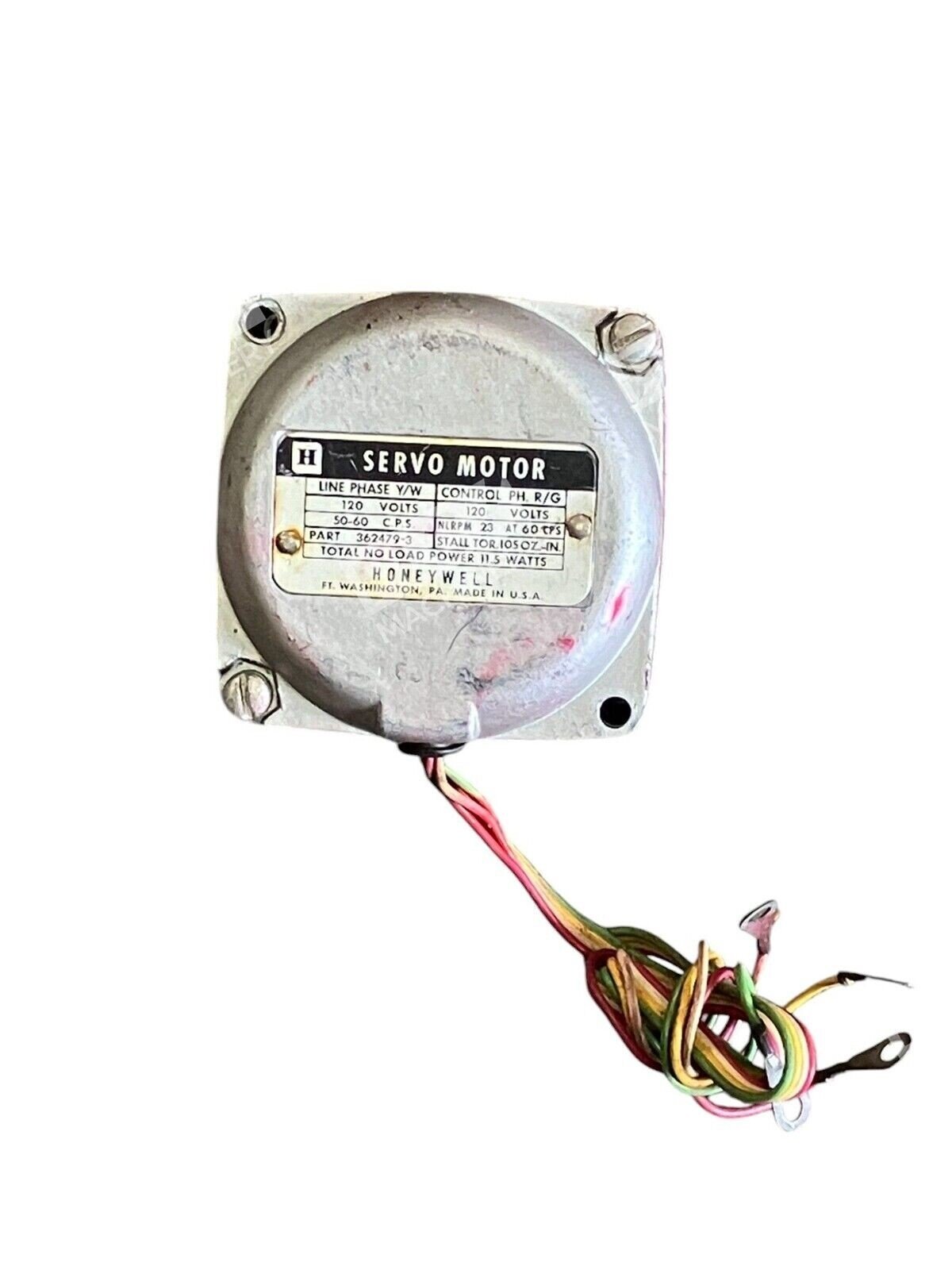 Honeywell 120V Servo Motor 362479-3