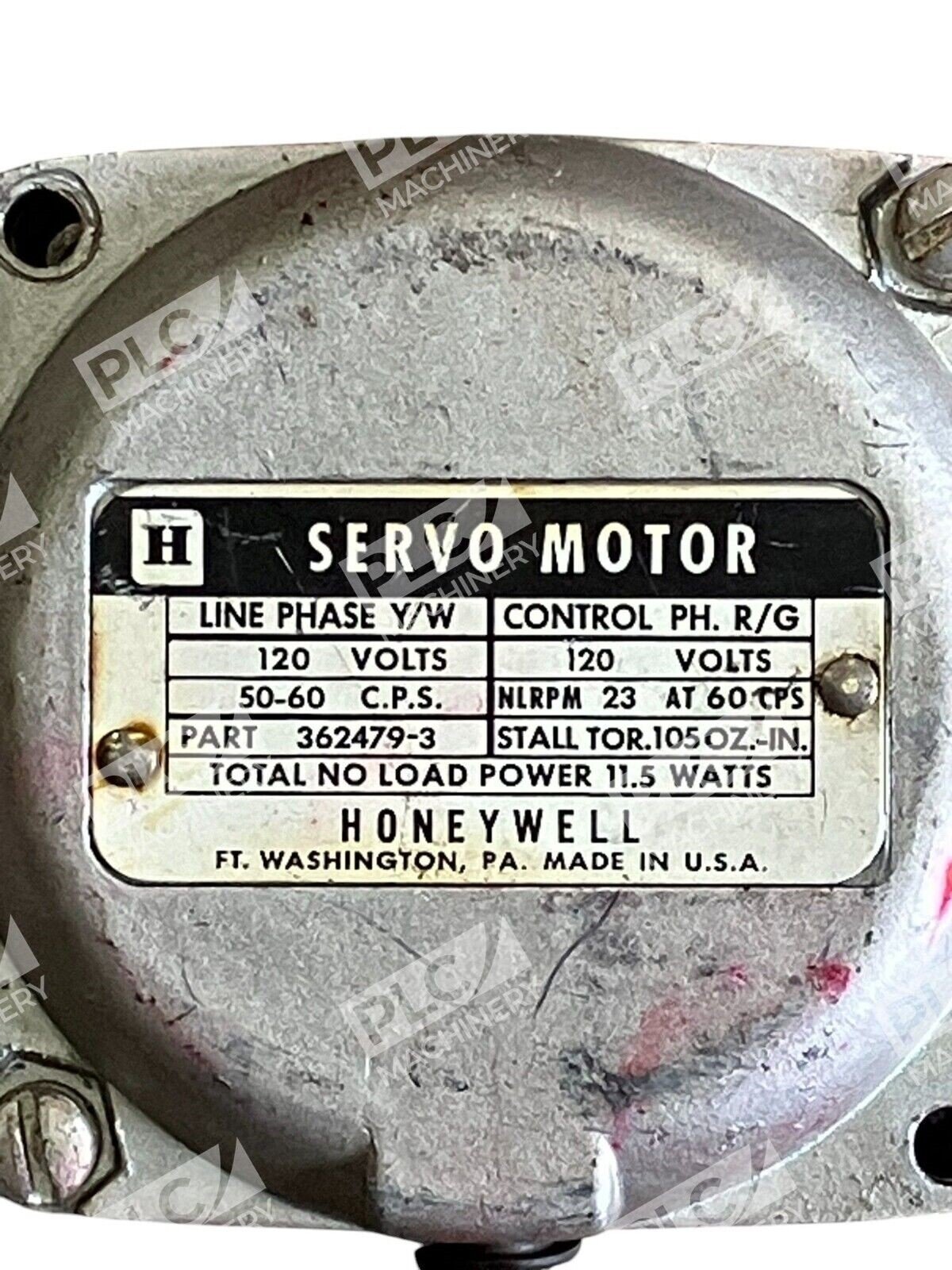 Honeywell 120V Servo Motor 362479-3 - Image 2