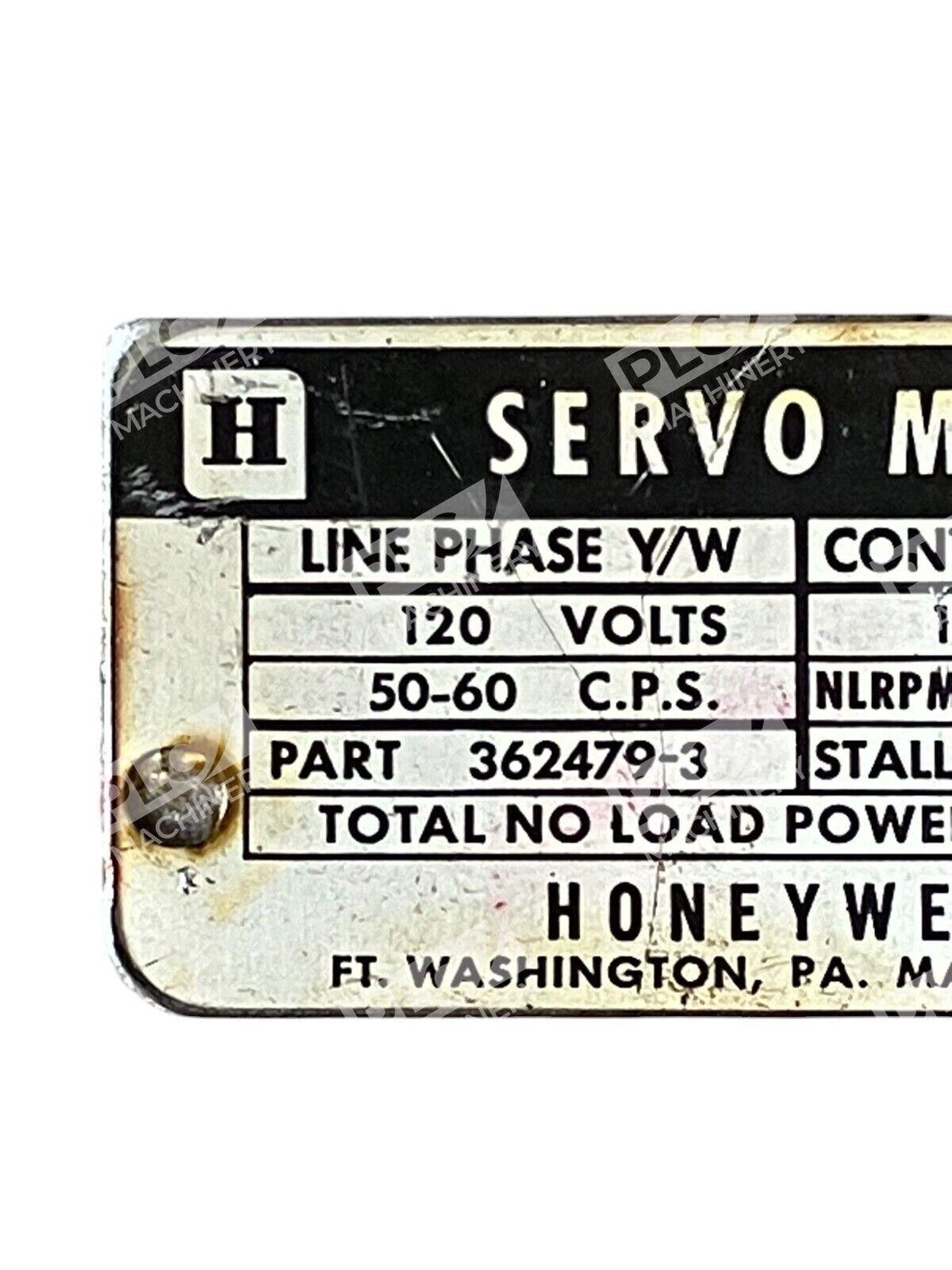 Honeywell 120V Servo Motor 362479-3 - Image 3