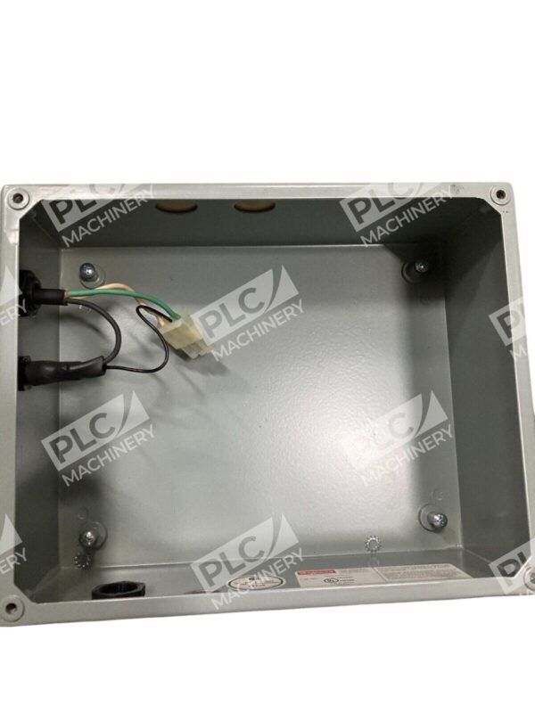 Hoffman J&P Box 431H Screw Cover Enclosure W/ Power Cable A-1008SC - Image 3