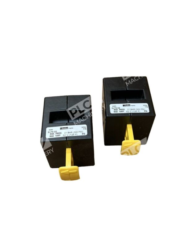 Parker Watts SV75-02 21BAR 300PSI Pneumatic Lockout Valve (lot of 2)
