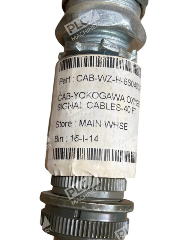 Yokogawa 40' Oxygen Detector Signal Cable WZ-H-6S040QF - Image 5