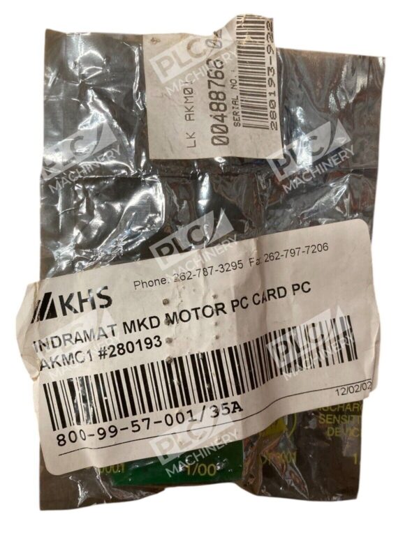 Indramat Bosch KHS 280193 MKD Motor PC Card AKM01 - Image 2