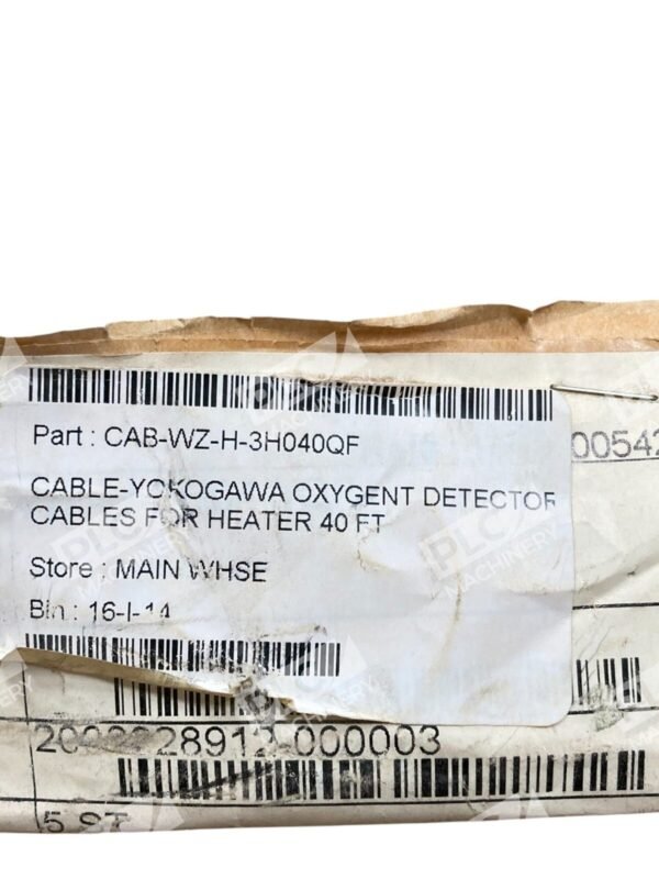 Yokogawa 40' Oxygen Detector Cable For Heater WZ-H-3H040QF - Image 5