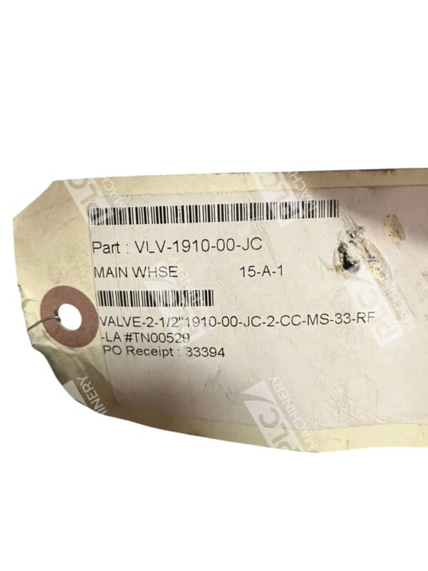 Dresser 0252101 0268702 Consolidated Relief Valve 1910-00-JC-2-CC-MS-33-RF-LA - Image 3