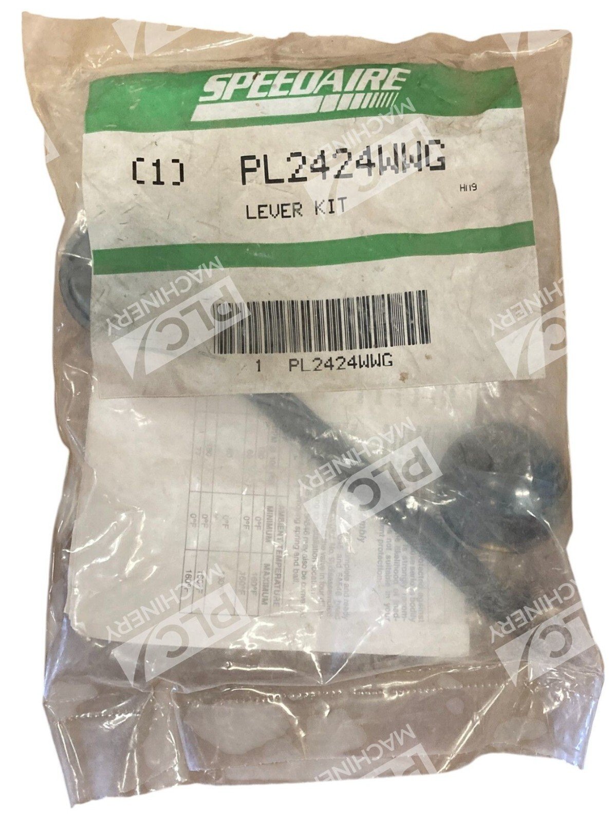 Speedaire Lever Kit PL2424WWG