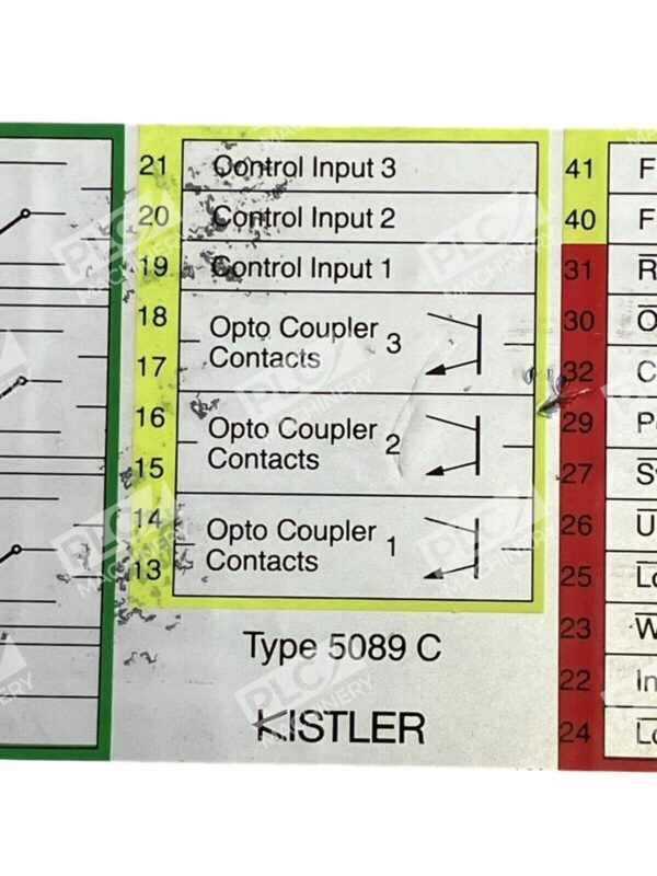Kistler Instrument AG 220/110V 12VA 48...62Hz Type 5089C - Image 2