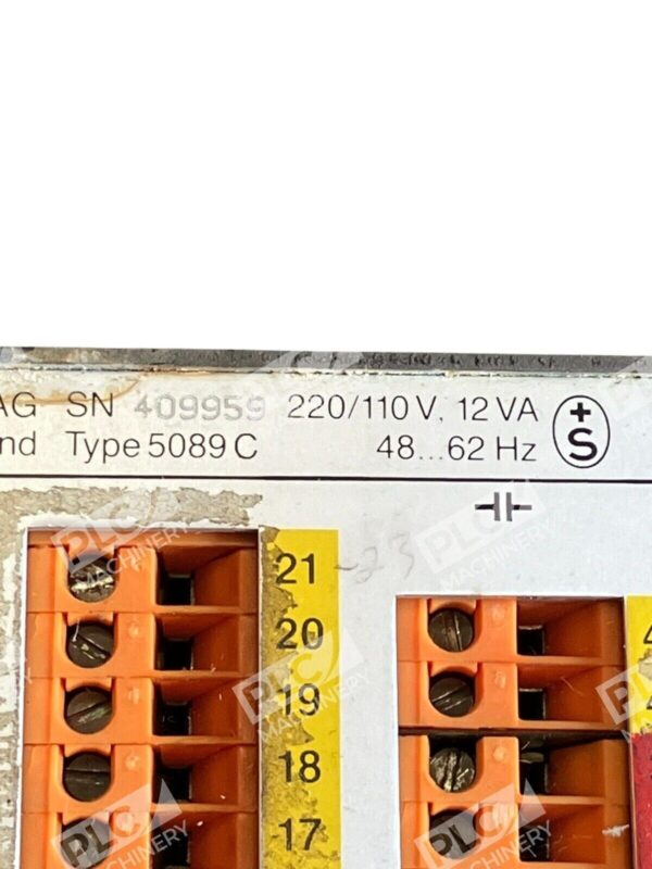 Kistler Instrument AG 220/110V 12VA 48...62Hz Type 5089C - Image 4