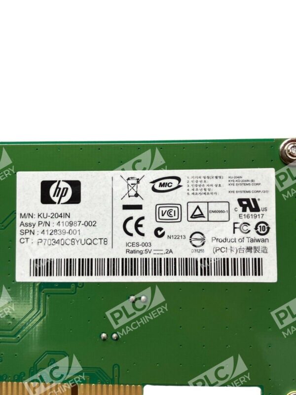 Hewlett Packard CR504U2 Internal SD Card Reader w/ KU-204IN Internal PCI Card - Image 7