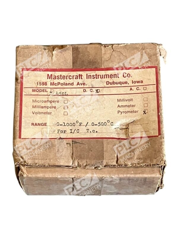 Mastercraft Instrument 0-1000F 0-500C Pyrometer 450L - Image 4