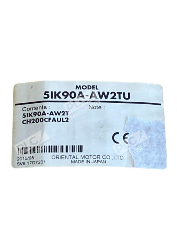 Oriental Motor 5IK90A-AW2TU - Image 2
