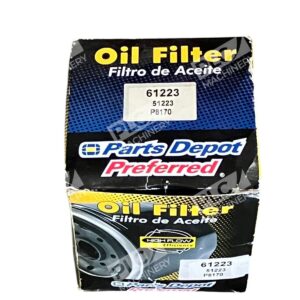 Parts Depot Preferred 51223 P8170 Oil Filter 61223