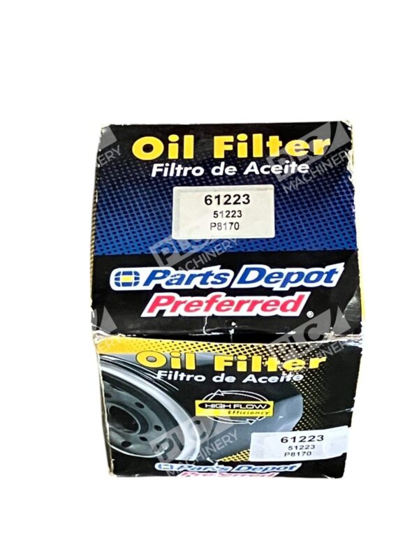 Parts Depot Preferred 51223 P8170 Oil Filter 61223