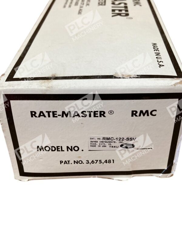 Dwyer Rate-Master Flowmeter RMC-122-SSV - Image 2