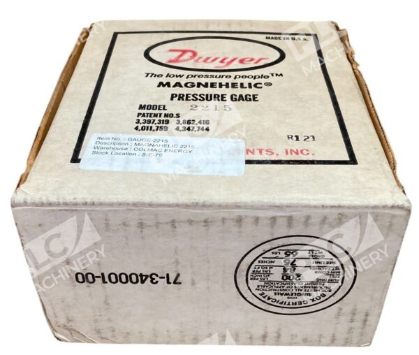 Dwyer Magnehelic Pressure Gauge 2215 - Image 2