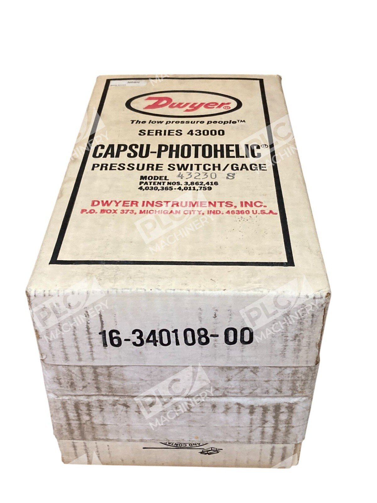 Dwyer Series 43000 Capsu-Photohelic Pressure Switch Gage 43230S - Image 8