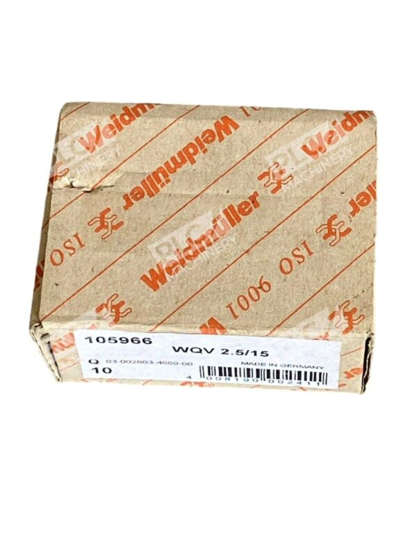 Weidmuller 105966 WQV 2.5/15 (Box of 10)