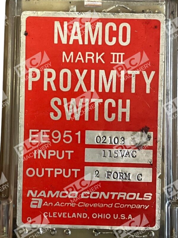 NAMCO Mark III Proximity Switch EE951-02103