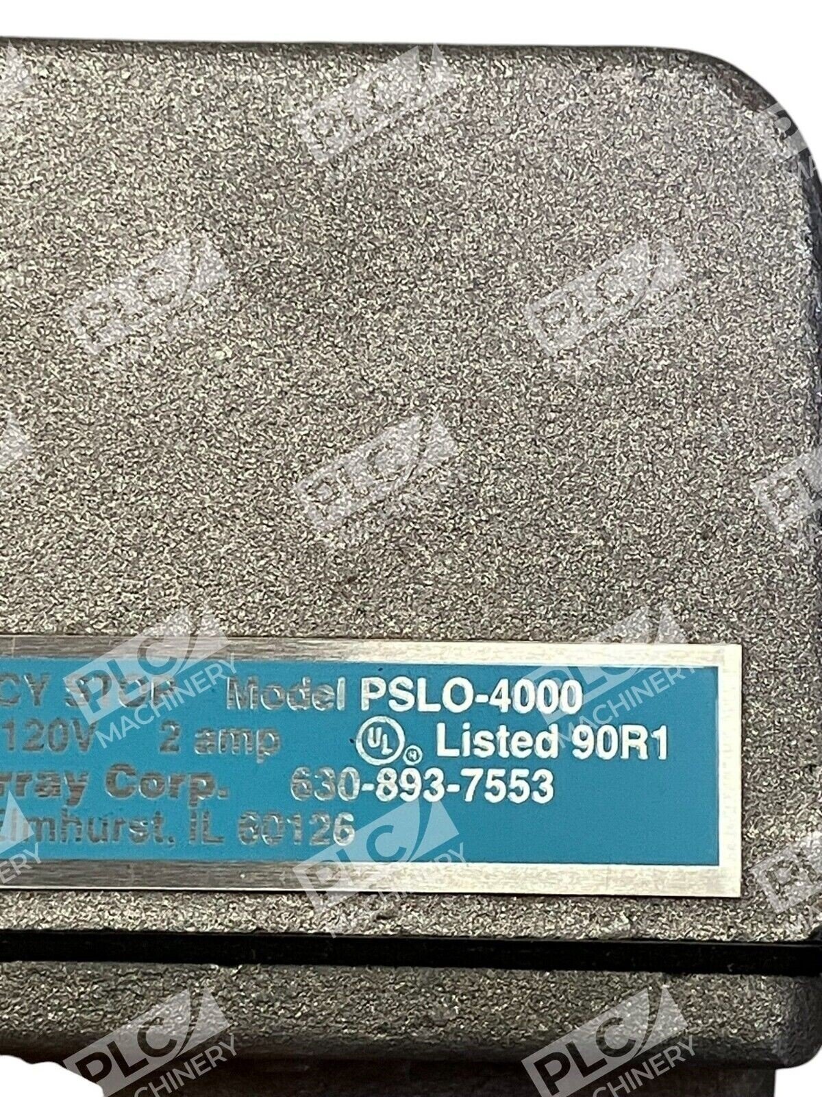 Crane Dorray 120V 2A Nema1 Emergency Stop Safety Pull Switch PSLO-4000 - Image 3