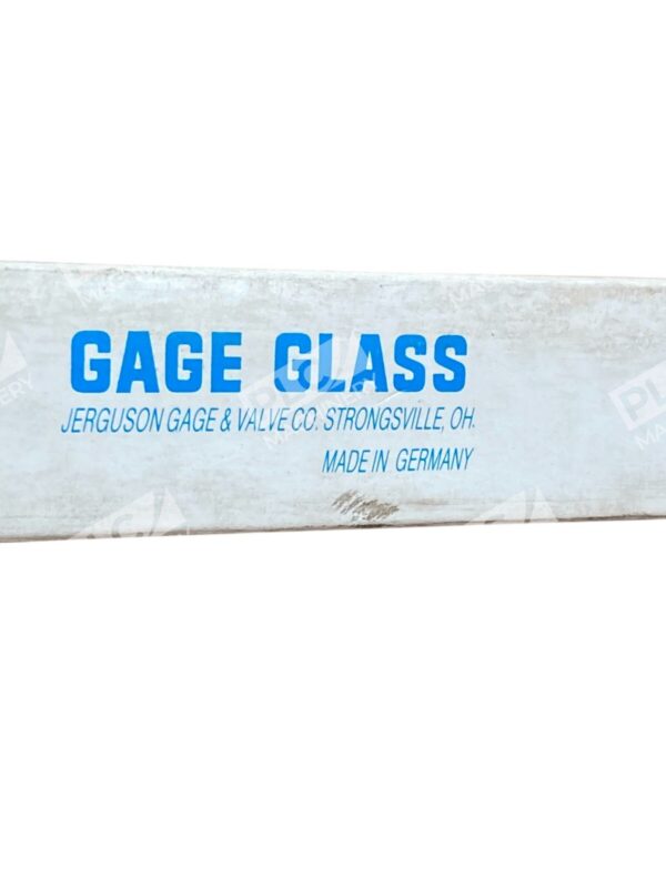 Jerguson Gage & Valve Transparent Size 9 Gage Glass V16757-9 - Image 2