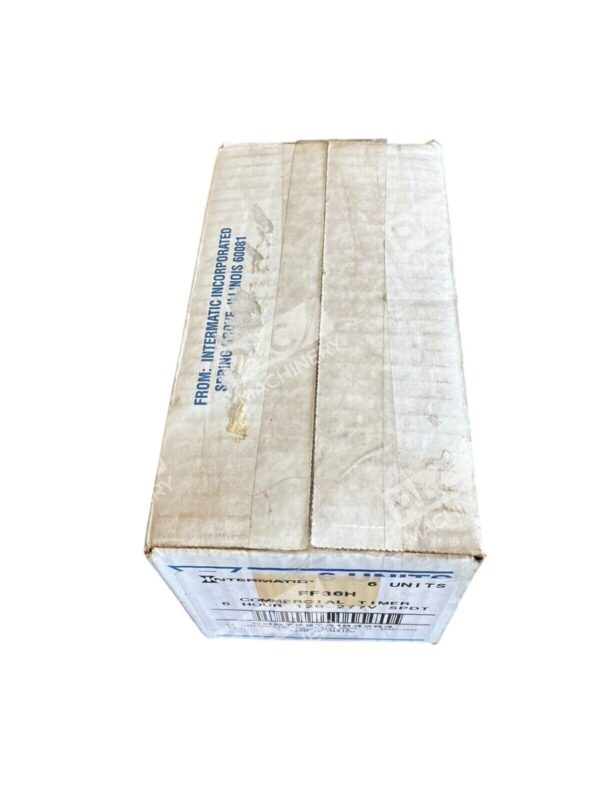 Intermatic Commercial Timer 6 Hour 120-277V SPDT FF36H (Box of 6)
