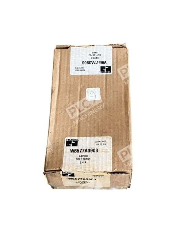 Ross Controls 24VDC Valve W6577A3903